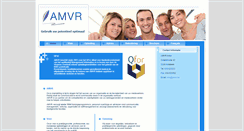 Desktop Screenshot of amvr.be